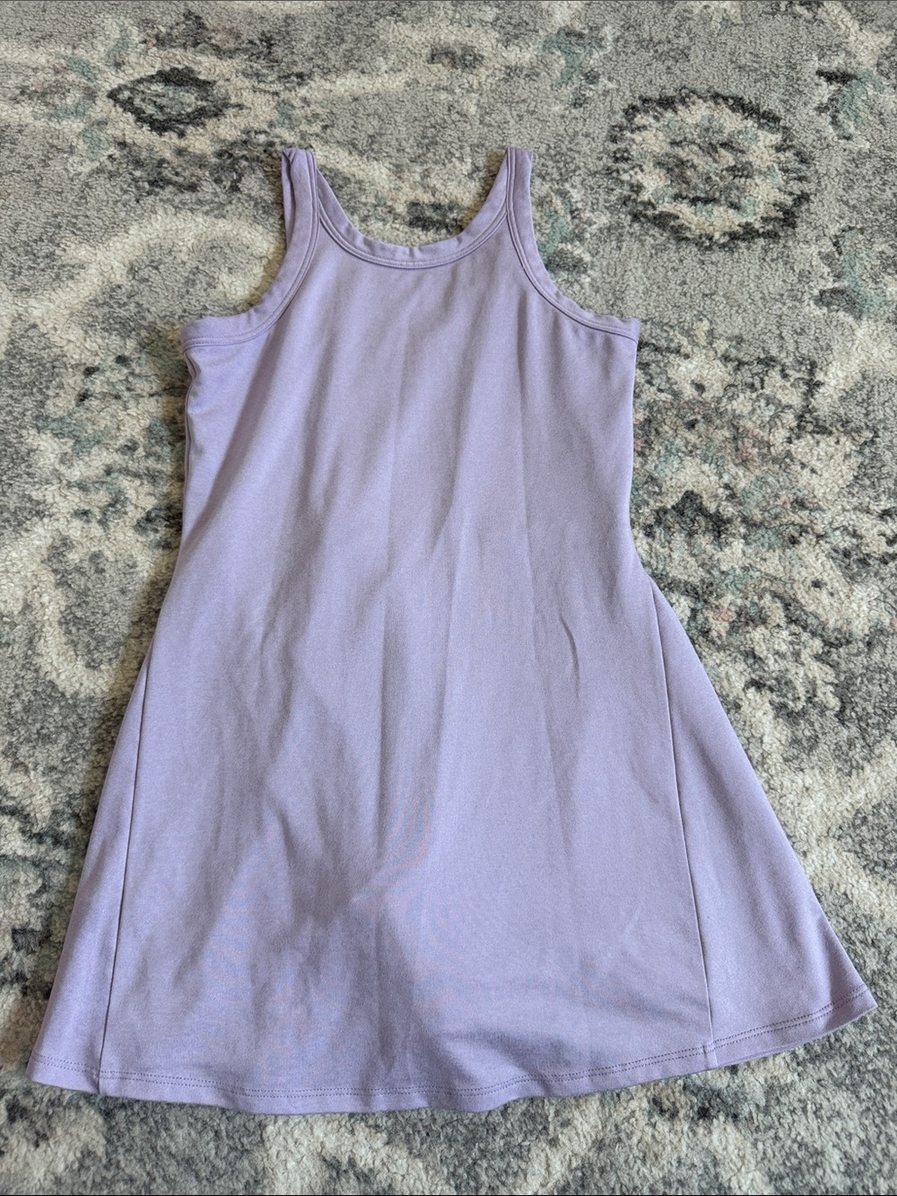 Girls Old Navy Active Lavender Colored Dress Size Large 10-12